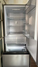 海尔（Haier）「真省电」310L三门冰箱黑金净化一级能效风冷无霜BCD-310WGHD3E7WV(银)国家补贴 实拍图