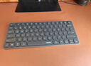雷柏（Rapoo）E9000G升级款 78键无线/蓝牙多模键盘 刀锋超薄紧凑便携无线键盘 电脑笔记本商务办公键盘 深灰 实拍图