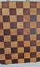 炊大皇家用切菜板砧板乌檀木橡胶木主厨棋盘格菜板42.5*31*2.5cm 实拍图