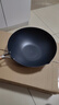 京东京造 钻石纹钛炒锅 铁锅不粘炒菜电磁炉燃气灶【健康无涂层】32cm 实拍图