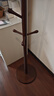 家逸实木衣帽架卧室衣架落地立式简约挂衣架办公室置衣架晾衣服架子 实拍图