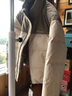 波司登（BOSIDENG）冬季羽绒服男士修身短款休闲加厚立领休闲百搭舒适外套 松仁米7F56 M 175/96A 体重约130-140斤 实拍图