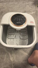 奥克斯（AUX）全自动按摩足浴盆可折叠泡脚桶电动加热洗脚盆恒温泡脚盆足浴桶 节日礼物送礼送父母长辈 【数显气泡杀菌款】杀菌+遥控+12档温控+6档定时 实拍图