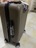 梵地亚行李箱男小型拉杆箱女旅行箱可登机箱包密码箱皮箱子20英寸咖啡色 实拍图