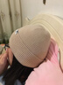 361°帽子女冬季保暖毛线帽情侣户外骑行包头帽防寒防风针织帽卡其 实拍图