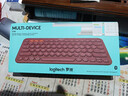 罗技（Logitech）时尚系列 K380 无线键盘 蓝牙办公键盘 女友 便携超薄键盘 笔记本键盘 红色 实拍图