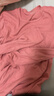 宜而爽【一等品100%纯棉】女士保暖内衣套装抗静电全棉秋衣秋裤棉毛衫裤 实拍图