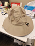 回力防晒遮阳帽子男女夏季户外登山潮流渔夫帽钓鱼防紫外线透气太阳帽 卡其色【UPF50+透气清爽】 实拍图