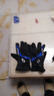 【全网爆款】滑雪手套男冬季加绒加厚保暖骑车防寒女电动车防风 U款蓝色【加绒加厚】 实拍图