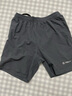 日高（NIKKO）户外运动速干裤男五分裤 夏季运动裤薄款篮球裤宽松 【升级款】深灰53 M 实拍图