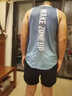 越奥（yueao）运动套装男女马拉松背心速干夏季体育生田径训练服跑步服装备衣服 浅灰色套装【升级拉链+内衬】  XL（170-175CM 120-140斤） 实拍图