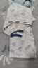 俞兆林儿童秋衣秋裤家居服A类纯棉睡衣套装舒适透气 白色太空 150 实拍图