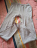 三枪秋衣秋裤女[原纱抗菌]全棉透气圆领保暖内衣抗静电厚棉毛衫套装 实拍图
