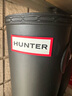 HUNTER雨靴户外露营女鞋惠灵顿经典英伦防水防滑骑士靴女长筒女靴高筒靴 哑光黑色/BLK 36 实拍图