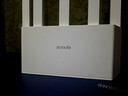 Tenda腾达路由器【千兆WiFi6+穿墙王】无线AX3000信号增强家用放大器Mesh国家补贴金榜一名云霄白立式 实拍图