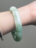 红酥手玉手镯天山翠飘绿雪翠玉镯子送女友送老婆 【新年礼物 】57-58mm 实拍图
