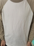 优衣库男装女装宽松插肩袖T恤/休闲长袖上衣484016 31 米色 L /175/100A 实拍图