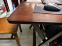 家逸实木折叠书桌学生家用电脑桌学习桌书房办公桌小户型床边写字桌子 实拍图