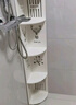 晴海歌浴室转角架卫生间三脚架化妆品收纳架厕所置物架多层放洗衣液架子 五层139cm高22cm直径-福寿鹿 实拍图