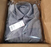 优衣库男女装法兰绒衬衫长袖衬衣纯棉薄外套25新款478118 480773 480773/05天灰色 S 实拍图