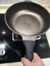 KIWICOO德国钛聚力平底锅不粘锅家用牛排煎锅无涂层煎蛋炒锅电磁炉燃气灶 【钛聚力煎炒锅】黑瓷耐脏 26cm 实拍图