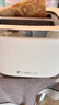 小熊（Bear）面包机 烤面包片机烤吐司机多士炉家用全自动早餐机三明治2片轻食机50s速烤DSL-N02C5 实拍图