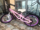 优贝（RoyalBaby）儿童自行车5-9岁男女学生通勤镁合金单车月亮系列 宇航员18寸粉色 实拍图