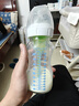 布朗博士玻璃奶瓶 0-3月新生婴儿防胀气防呛 宽口径奶瓶270ml 双兔 实拍图