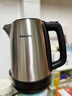 飞利浦（PHILIPS）电水壶家用 电热水壶 电烧水壶 烧水壶烧水 食品级304不锈钢双层防烫智能断电防干烧 大容量 1.7L 【防干烧 防短路保护】HD9350/90 实拍图