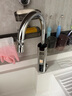 奥克斯电热水龙头不锈钢机身快速热即热水恒温厨房下进水 【感应恒温】+电镀银+智能感应出水 实拍图
