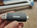 雷克沙（Lexar）USB3.2读卡器 TF/SD二合一 USB/Type C双口 大疆无人机运动相机内存卡读卡器 支持苹果17手机电脑 实拍图