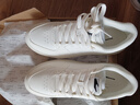 鸿星尔克板鞋男秋冬季新款滑板鞋经典天和复古休闲鞋男轻便运动鞋子男 微晶白 41 实拍图
