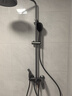 九牧（JOMOO）淋浴花洒套装喷头防爆龙头升降淋浴器花洒全套 枪灰【自洁顶喷】36647喷枪款预售 实拍图