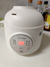 美的（Midea）电炖锅电蒸锅 煮粥婴儿辅食锅专用炖汤盅煲汤锅熬粥炖盅1L白瓷隔水炖 蒸炖一体多功能锅MD-DZE1068 实拍图