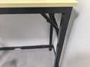 墨例折叠桌电脑桌椅长条桌子折叠书桌弹簧桌学习台式桌面试办公培训桌 实拍图