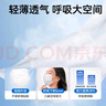 振德一次性医用外科口罩成人儿童保暖口罩冬季防粉尘雾霾 蓝色100只  实拍图