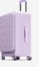 不莱玫行李箱拉杆箱旅行箱子大容量女学生男出国托运26英寸密码箱 紫色 实拍图