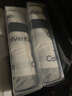Calvin Klein内衣【新年礼物】男士本命年三条装ck棉质吸湿速干红色三角内裤男 998-太空黑/椰青灰/月光白 3条 S 实拍图