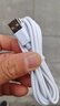 安卓microUSB数据线6A快充适用华为小米vivooppo音箱闪充手机闪充电线120w加长2米通用梯形口 6A安卓快充线【1条装】 1.5米 实拍图