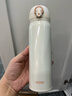 膳魔师（THERMOS）保温杯500ml男女士儿童水杯子圣诞元旦礼物JNL-502珍珠白 实拍图