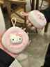 三丽鸥（SANRIO）暖手宝化妆镜二合一快速升温三档调节长效续航迷你便携萌趣可爱姨妈神器冬季送女朋友礼物 凯蒂猫 实拍图