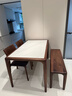朴愫木作餐椅家用黑胡桃实木椅子现代简约餐桌椅餐厅休闲复古靠背椅书桌椅 拉图斯椅*2丨现货 实拍图