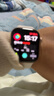 Apple/苹果 Watch S11 智能手表GPS+蜂窝款42毫米玫瑰金色铝金属表壳淡桃粉色运动型表带M/L MF9A4CH/B 实拍图