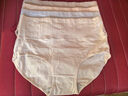 浪莎内裤女高腰纯棉收腹抗菌底裤4条大码无痕收小肚子提臀女士内裤 实拍图