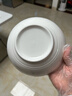7英寸横纹碗敞口深口陶瓷碗拌面碗汤碗餐盘防烫釉下彩加厚 7英寸1个活动 实拍图