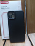 纽曼 适用苹果13promax手机壳 iphone13/13pro保护套液态硅胶亲肤镜头全包超薄防摔简约纯色软壳男女款 【石墨黑】镜头全包丨亲肤手感 苹果13【6.1英寸】 实拍图