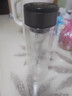 【京东物流配送】高硼硅双层玻璃杯大容量泡茶杯水杯子茶水分离杯 【双层加厚】茶杯350ml1只 实拍图