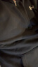 UNDER ARMOUR Rival男子1/4拉链运动休闲卫衣1386016 黑色001 3XL 实拍图
