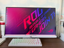 华硕（ASUS）ROG XG27ACMEG-W 27英寸显示器2K电竞显示器2K 240Hz超频260Hz HDR400 G-Sync 0.3ms响应 HDMI 2.1 实拍图
