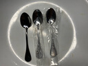 逸居客（YIJUKE）【3只】9cm特小号304不锈钢调料勺精致迷你咖啡勺调味勺甜品勺子 实拍图